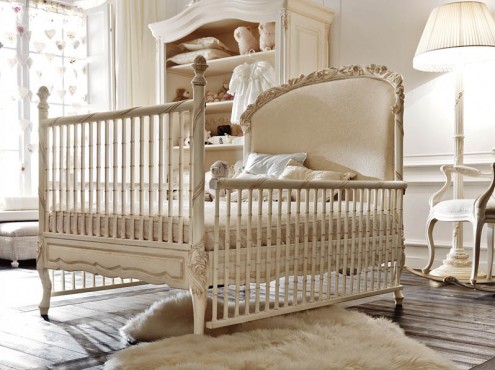 luxury child room  interior design italian classic style
