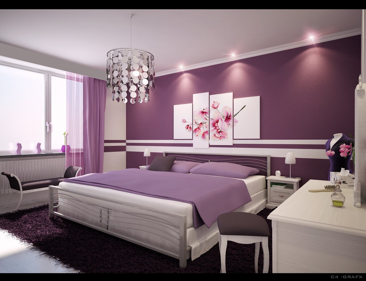 Purple Interior