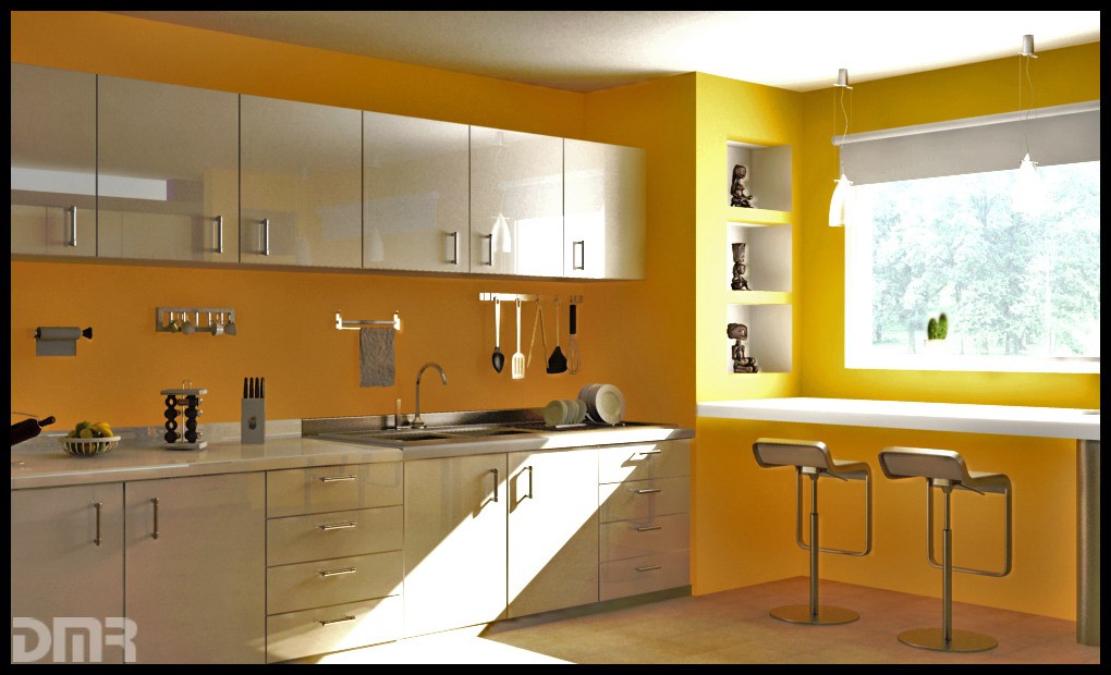 Kitchen wall color ideas  Kitchen colors  Luxury House Design