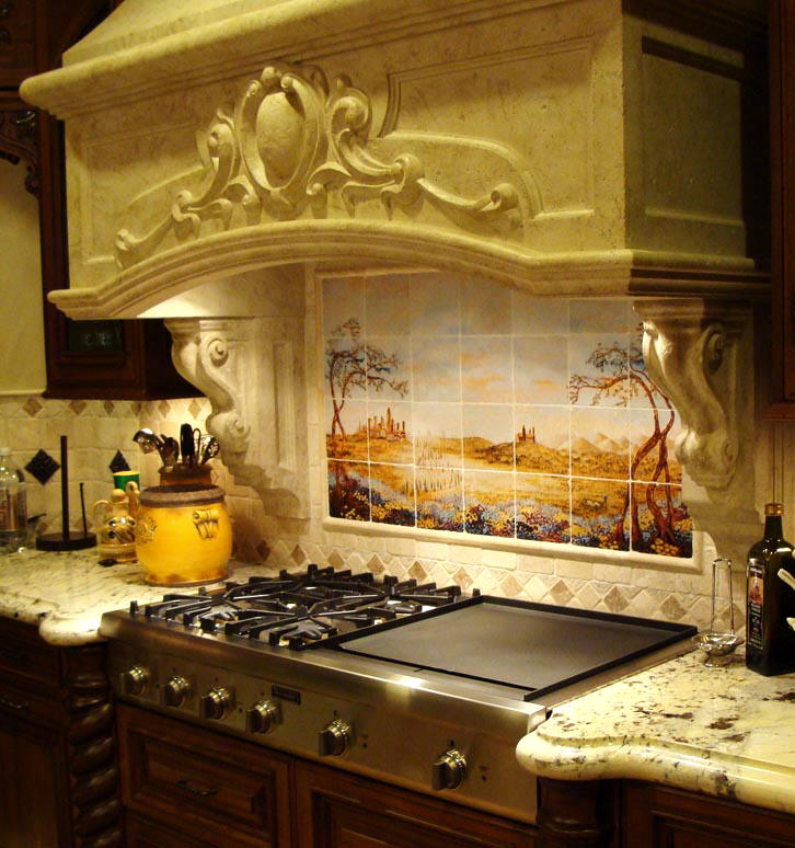 tuscan kitchen backsplash