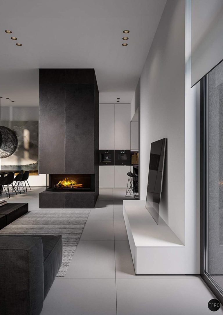 Three Black And White Interiors That Ooze ClassInterior Design Ideas