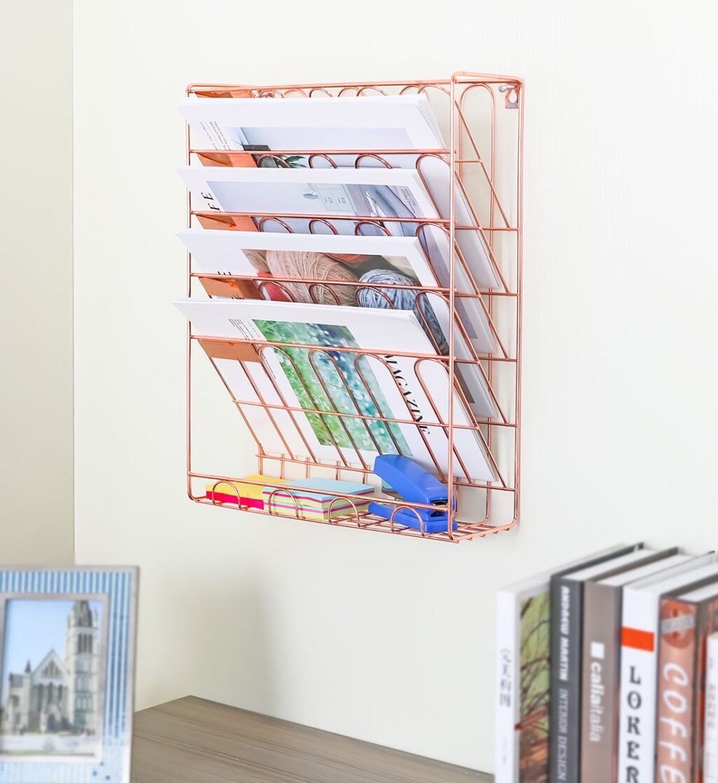 Magazine Holders To Cut Paper Clutter In Style