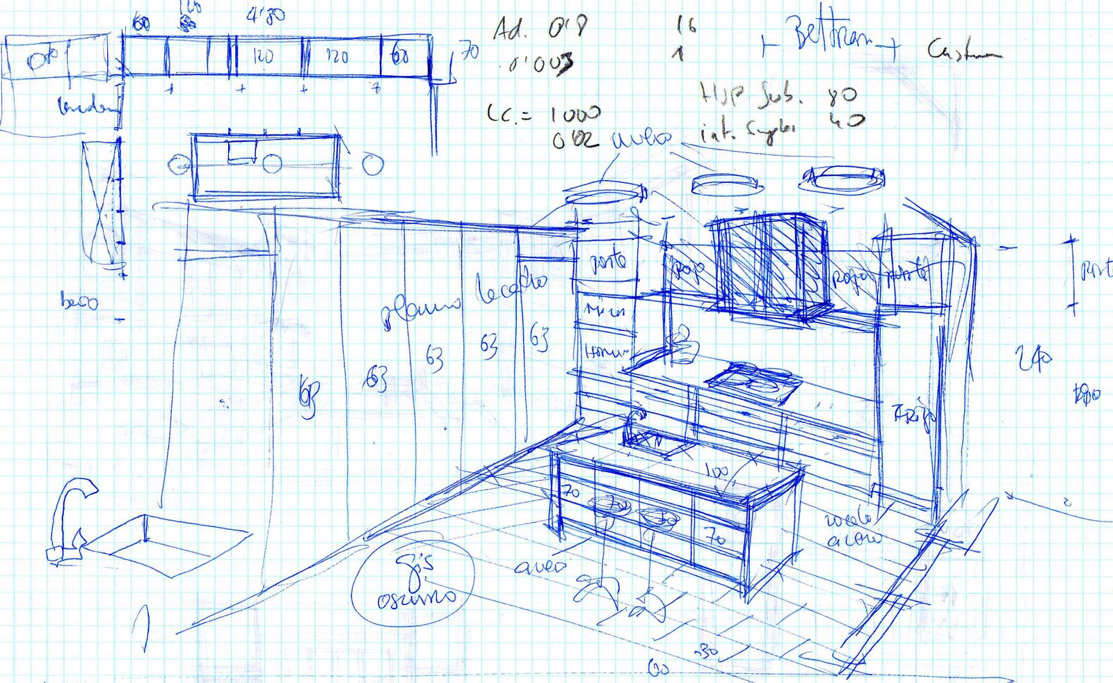3D vector sketch Modern kitchen design in home interior Kitchen sketch  Home Interior Design Software Programs 3d rendering Stock Vector  Adobe  Stock