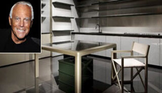 Giorgio Armani Kitchen from Milan Furniture Fair 2009