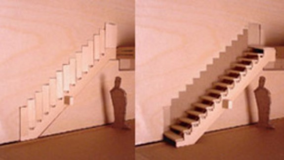Cool Foldable Stairs From Designer Aaron Tang