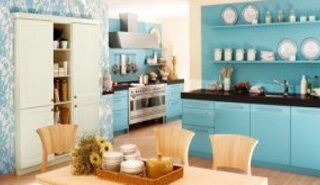 Blue Kitchens