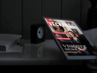 How you will read magazines and newspapers in the future