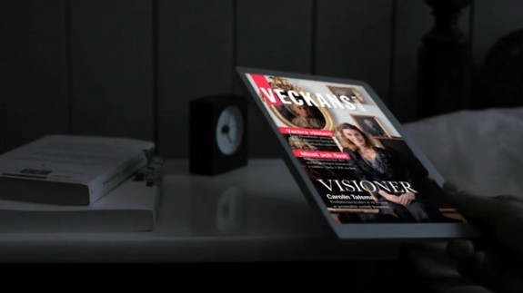 How you will read magazines and newspapers in the future