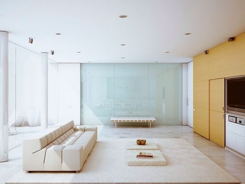 modern style living room