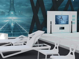 Tron Inspired Home Interiors from Dupont