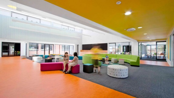 Schools with a splash of color