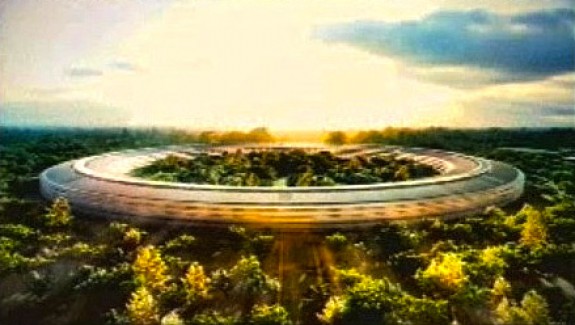 Apple's Spaceship Inspired Future Cupertino Offices