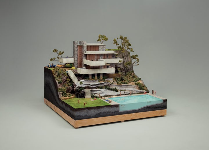 Creative Recreations Of Frank Lloyd Wright s Falling Water