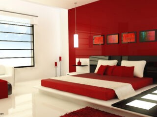 Red Bedrooms