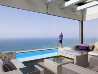 Beachside Penthouse in Israel