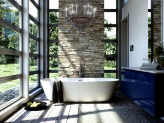 Bathtubs with a View of Nature