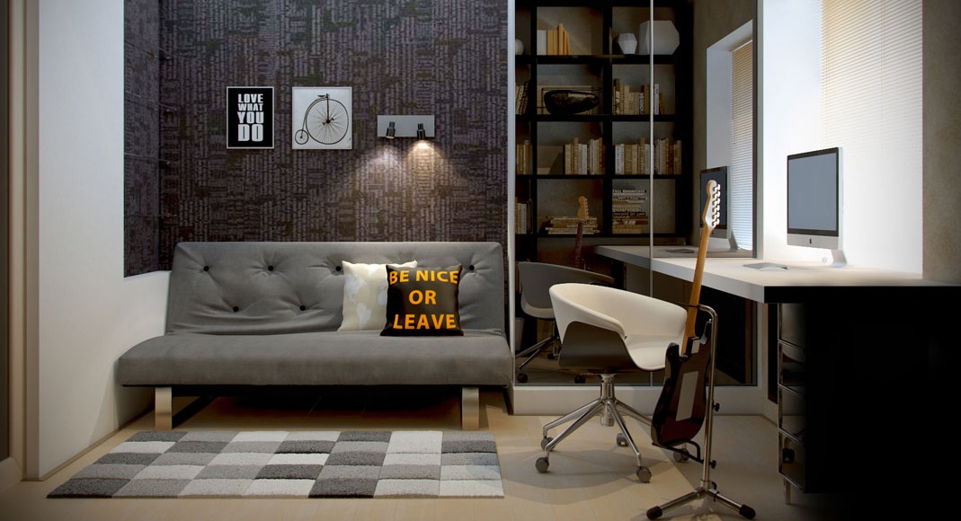 men's home office  Interior Design Ideas