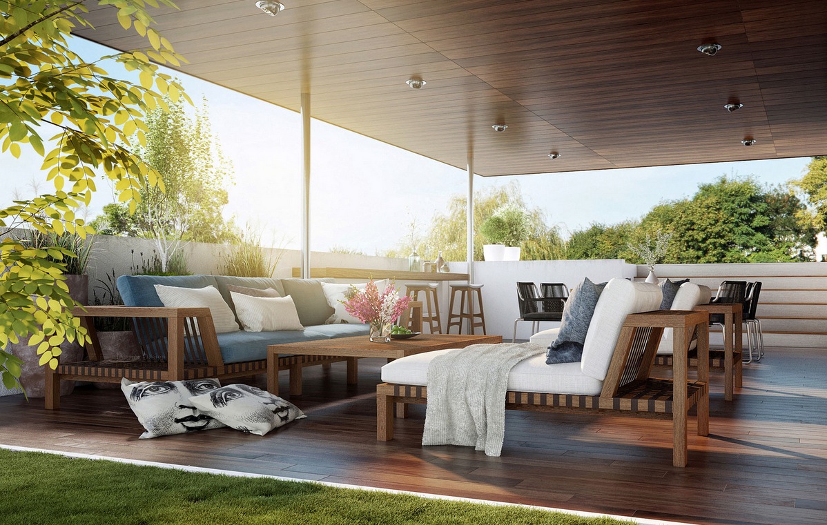 Outdoor lounge | Interior Design Ideas