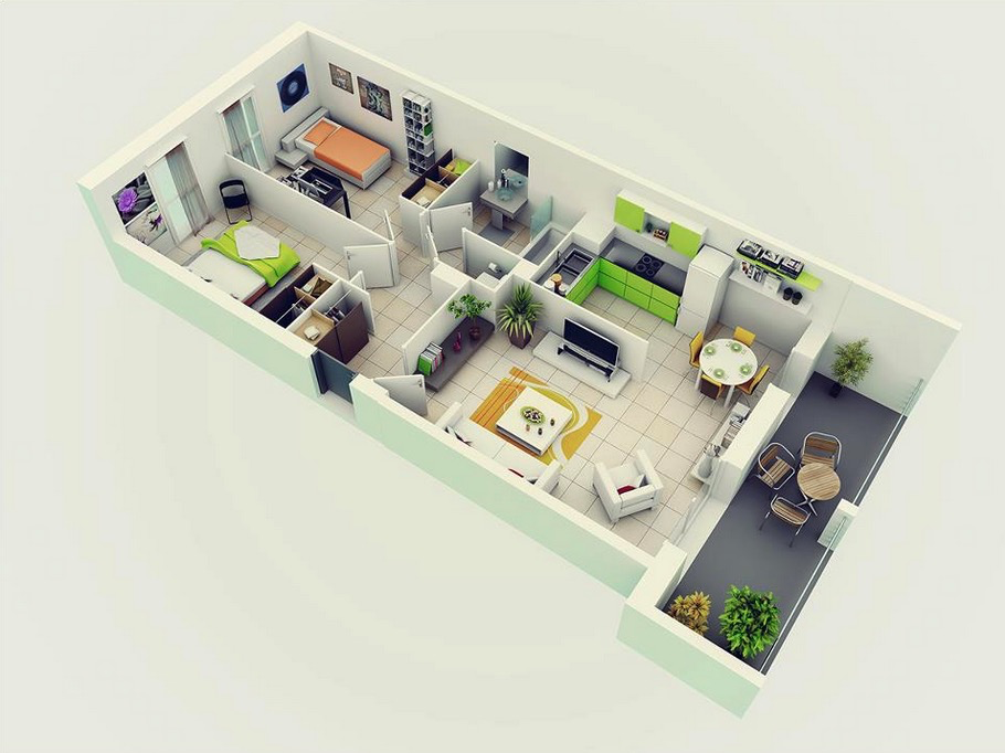 Individual House Floor Plan Design | Syncronia