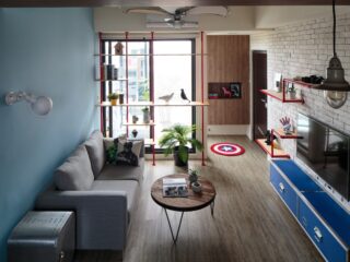 Aviation Inspiration and Superhero Dreams in a Quirky Tainan Home