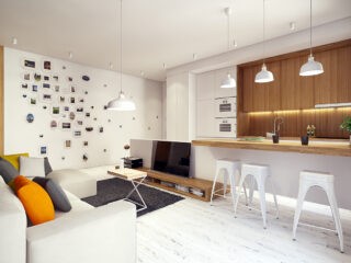 2 Sunny Apartments with Quirky Design Elements