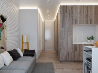 Designing For Small Spaces: 3 Beautiful Micro Lofts