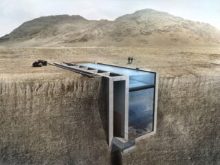 An Innovative House Carved Out of a Cliff