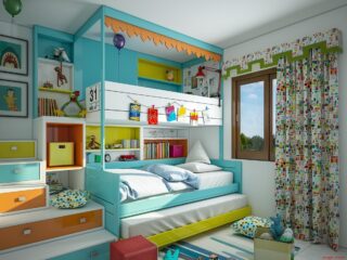 Super-Colorful Bedroom Ideas for Kids and Teens