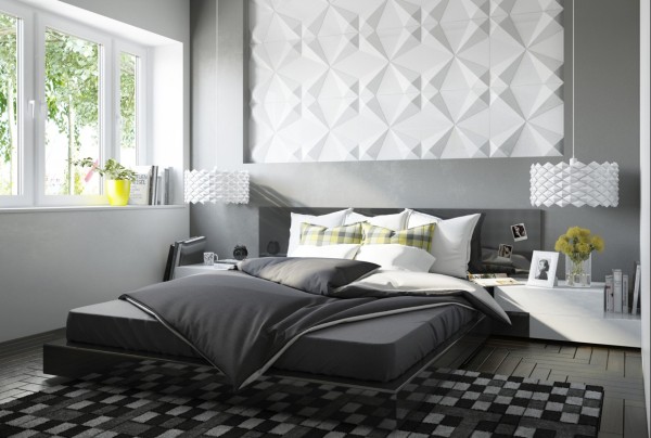 geometric bedroom textures | Interior Design Ideas