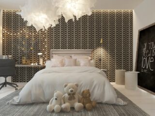 A Pair Of Childrens Bedrooms With Sophisticated Themes