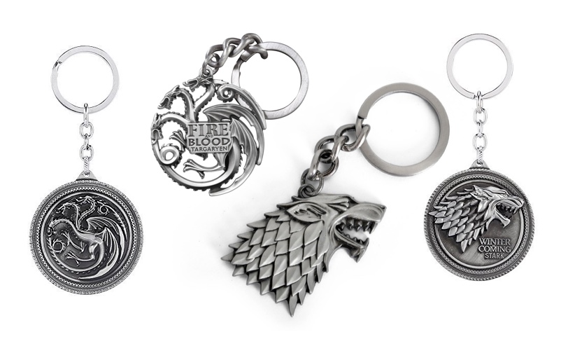 Game of store thrones key chains