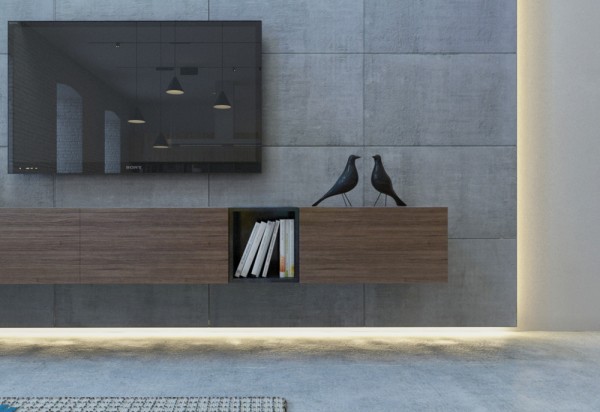 Modern Livingroom TV Table 600x412 