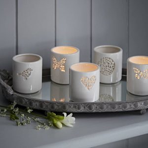 Ceramic Tea Light Holders Interior Design Ideas