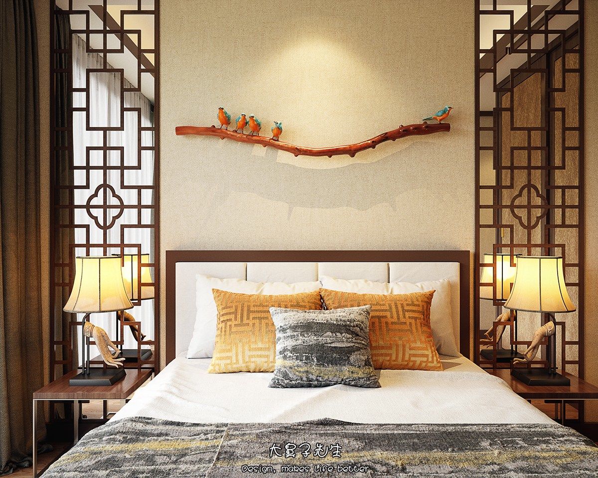 Chinese Dragon Bedroom Decor