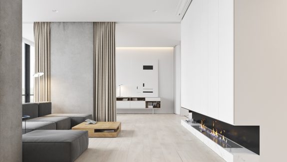 3 White Themed Homes With Striking Modern Minimalist Aesthetics