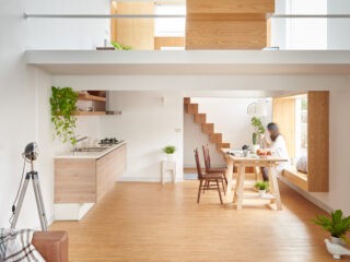 East Meets West In This Multi-Storeyed, Minimalistic Home