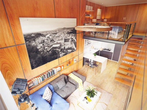 Small Homes That Use Lofts To Gain More Floor Space