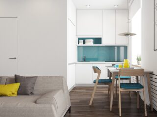 3 Modern Style Apartments Under 50 Square Meters (Includes Floor Plans)