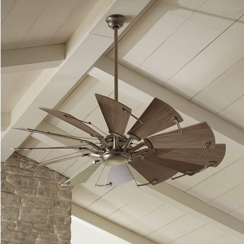 Modern windmill ceiling fan