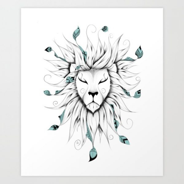 Lion drawing hi-res stock photography and images - Alamy