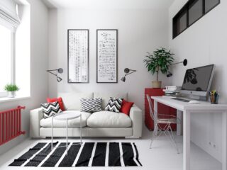 3 Small Apartments That Rock Uncommon Color Schemes [With Floor Plans]