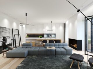 Two Modern Minimalist Apartments With Subtle Luxurious Details