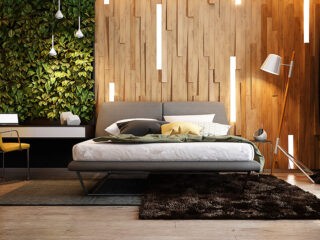 Wooden Wall Designs: 30 Striking Bedrooms That Use The Wood Finish Artfully