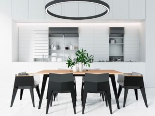 30 Black & White Dining Rooms That Work Their Monochrome Magic