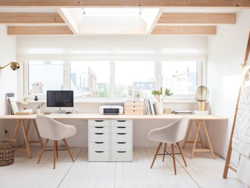 36 Inspirational Home Office Workspaces That Feature 2 Person Desks