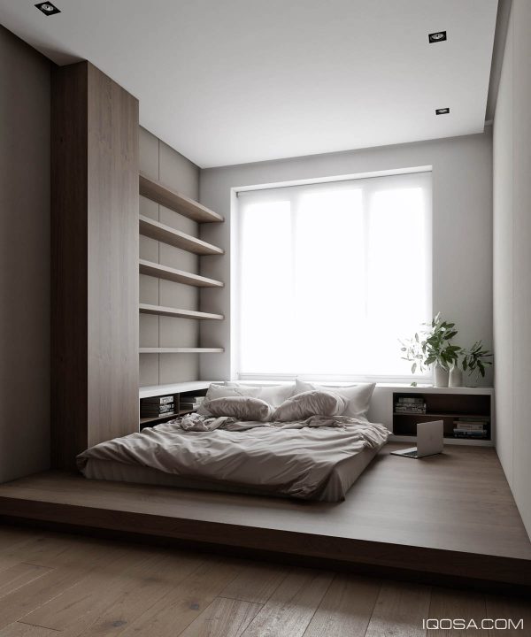 minimalist luxury bedroom design | Interior Design Ideas