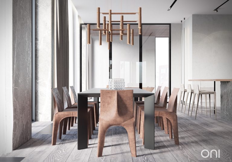 modern wood dining room | Interior Design Ideas