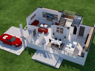 Cool Service Alert: A 3D Floor Plan Design Service From Home Designing!