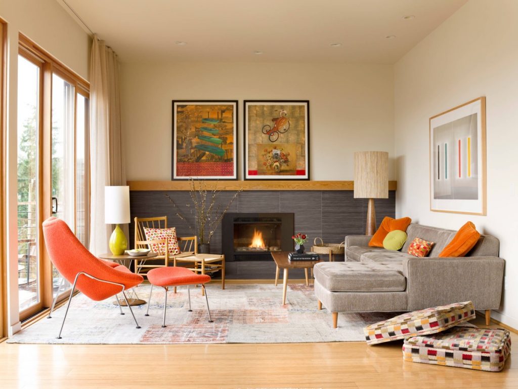 25 Cozy Mid Century Modern Living Room Ideas