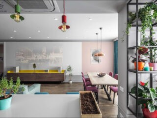 Apartment With Energised Colour Scheme